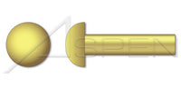 Brass Round Head Solid Rivet