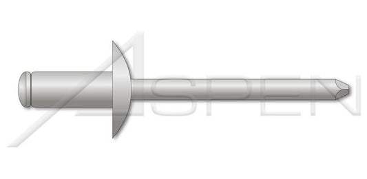 Dome Head Aluminum Body/Aluminum Pin Blind Rivet - Image 1
