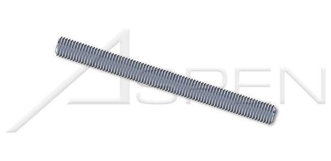 Grade 36 Steel Zinc Plated Full Threaded Rod - Image 1