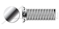 AISI 303 Stainless Steel (18-8) Full Thread Flush Head Self-Clinching Studs