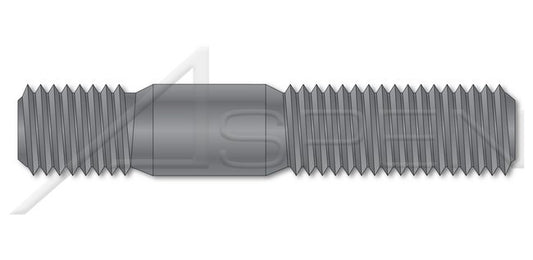 DIN 939 Class 8.8 Steel Plain Stud with Double-Ended and Plain Center - Image 1