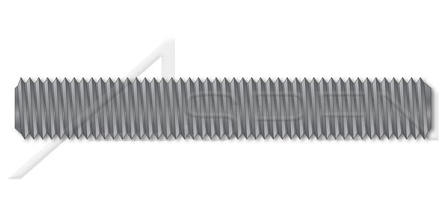 Grade B7 Alloy Steel Plain Full Thread Stud - Image 1