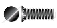 Steel Black Oxide Full Thread Flush Head Self-Clinching Studs
