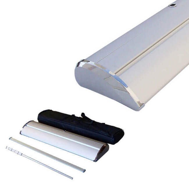 Megastore 50 Inch Premium Retractable Banner Stand with Vinyl Print - Image 3