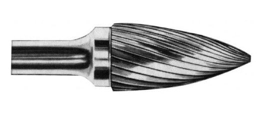SGSPRO Carbide Rotary File - 3/8in Shank, 1in LOC - Image 1