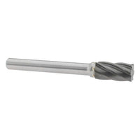 Carbide Cylinder Rotary File - 1/4" Shank, 3/8" Cut Diameter, 3/4" LOC