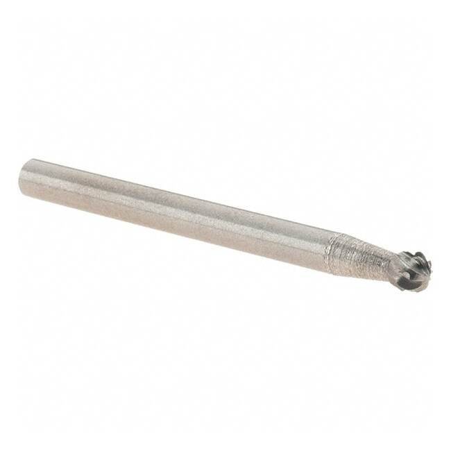 Carbide Ball Burr Rotary File - 1/8" Shank, 3/32" LOC - Image 1