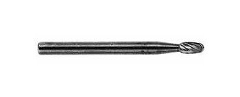 SGSPRO Carbide Rotary File 1/4" Shank, 5/8" LOC Titanium Aluminum Nitride Finish - Image 1