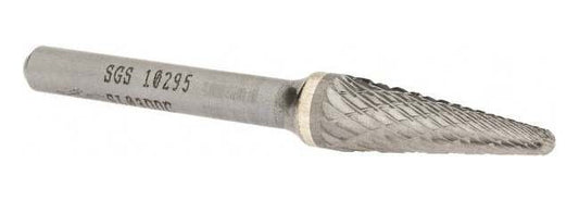 SGSPRO Carbide Rotary File 1/4in Shank, 1-1/16in LOC - Image 1