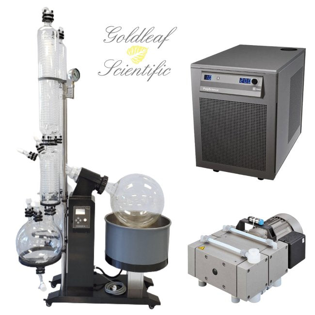 20 Liter (L) Capacity Low Boiling Point Rotary Evaporator Turnkey Kit - Image 7