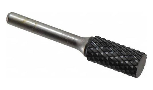 SGSPRO Carbide Cylinder Burr Flat End Rotary File - Image 1