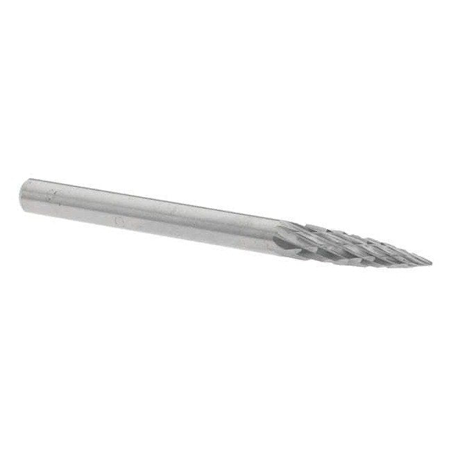 Carbide Tree Burr Rotary File - 1/8" Shank, 1/2" LOC - Image 1