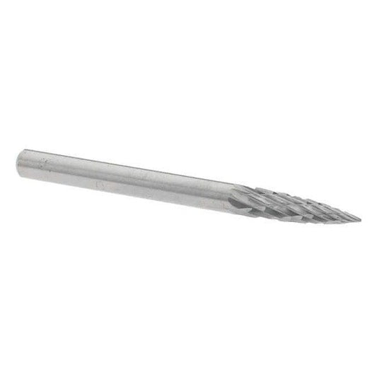 Carbide Tree Burr Rotary File - 1/8" Shank, 1/2" LOC - Image 1