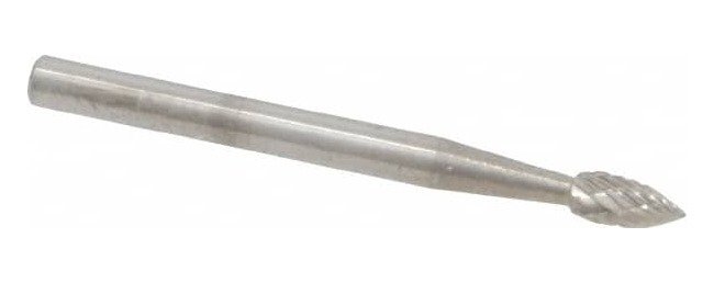 SGSPRO Carbide Rotary File - 1/8" Shank, 1/4" LOC - Image 1