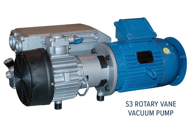 3 Horsepower (hp) Motor Power and 44 Cubic Feet per Minute (ft&#179;/min) Displacement Rotary Vane Vacuum Pump - Image 5