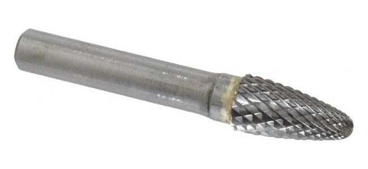 SGSPRO Carbide Double Cut Rotary File, 3/8" Shank, 1" LOC - Image 1