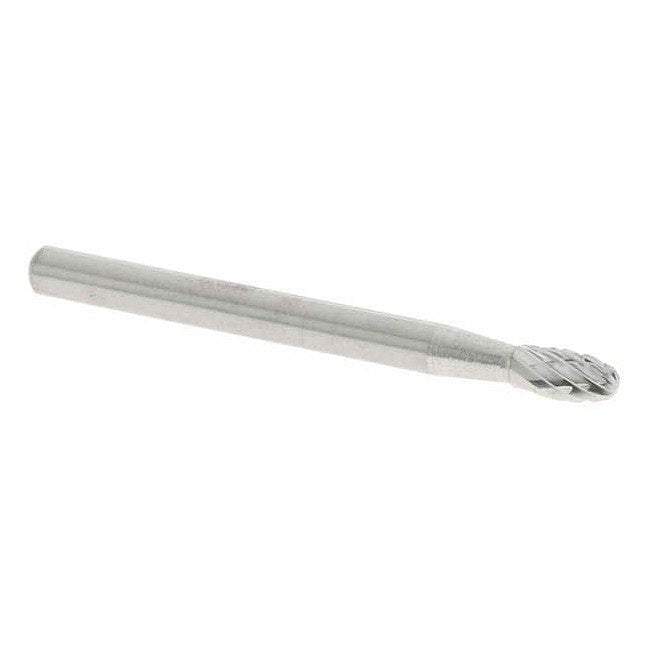 Carbide Oval Burr Rotary File 1/8" Shank, 7/32" Loc-Line - Image 1