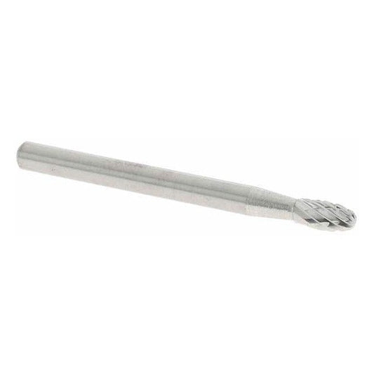 Carbide Oval Burr Rotary File 1/8" Shank, 7/32" Loc-Line - Image 1