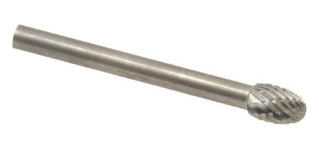 SGSPRO Carbide Double Cut Oval Burr Radius End Rotary File - Image 1