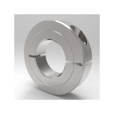 Stainless Steel One-Piece Split Shaft Collar - High Strength - Image 1