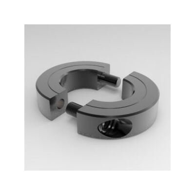Precision Balanced Two-Piece Split Shaft Collar, Steel, 1-1/8 in Bore - Image 1