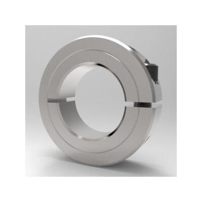 Aluminum Low Profile Shaft Collar with Clamp Screw - Image 1