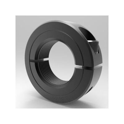Steel UNF/UNC Threaded Shaft Collars - Low Profile Split Clamp Design - Image 1