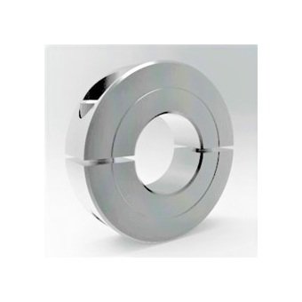 Heavy Duty Stainless Steel Two-Piece Split Clamp Shaft Collar - 3" Bore - Image 1