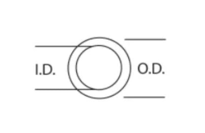 1.25 Inch (in) Outside Diameter (OD) and 1.12 Inch (in) Inside Diameter (ID) Round Aluminum Tubing - Image 2
