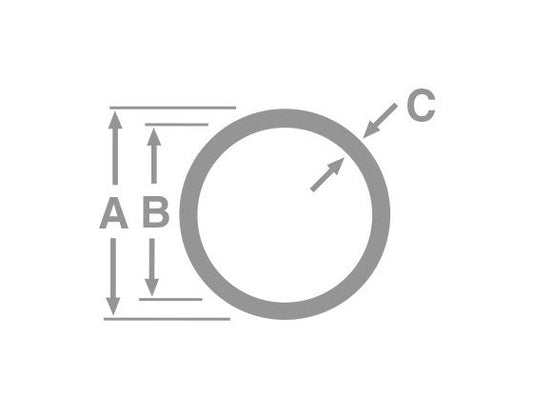 Premium Aluminum Round Pipe - Schedule 80 - Image 1
