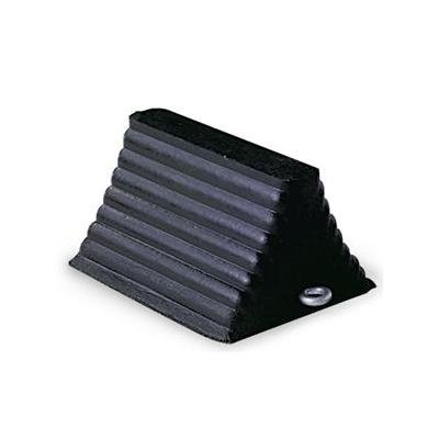 Heavy Duty Stepped Rubber Wheel Chock - Image 1