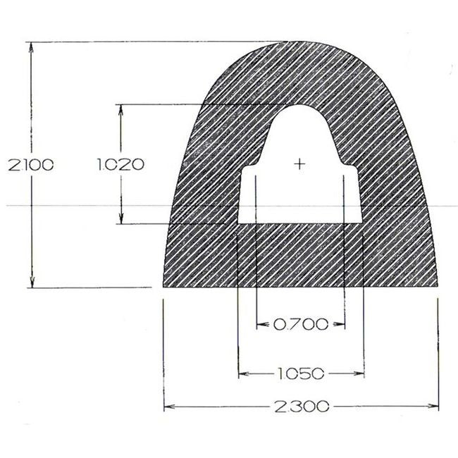 Heavy-Duty Rubber Dock Bumper - Image 2