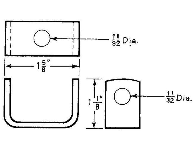 Zinc-Plated Anchor Bracket Set - Image 2