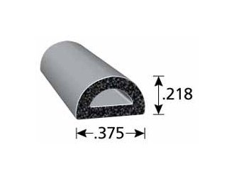 EPDM Rubber Seal with General Purpose Adhesive - 100 ft Roll - Image 1