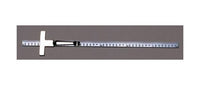 PEC Tool PS-735 6 Inch Narrow Pocket Ruler with Clip