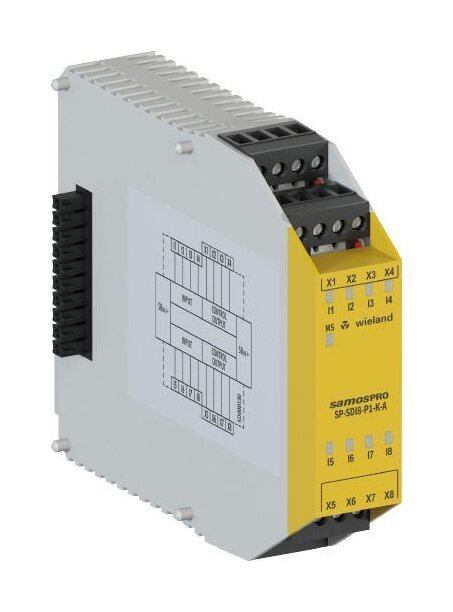 Wieland SP-SDI8-P1-K-A 24V DC PLC Digital I/O Module - Image 2