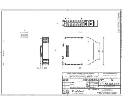 Wieland SP-SDI8-P1-K-A 24V DC PLC Digital I/O Module - Image 3
