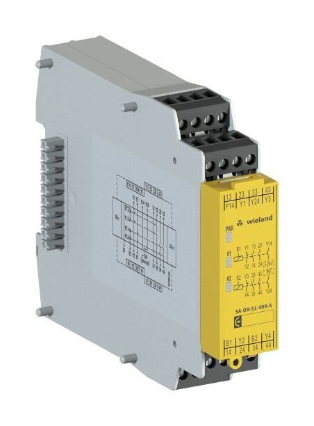 Wieland SA-OR-S1-4RK-A DC 24V PLC Digital Output Modules - Image 1
