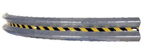 120" Galvanized Curved Bolt-On Guardrail System