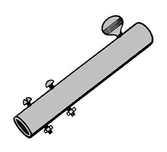 Mesh Safety Flag Pole Holder 18" x 18" - Image 1