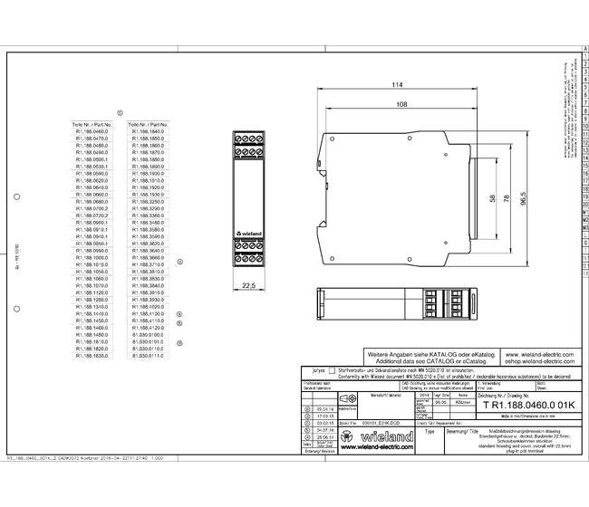 Wieland SNE4004K-A Output Expansion Module - Image 3