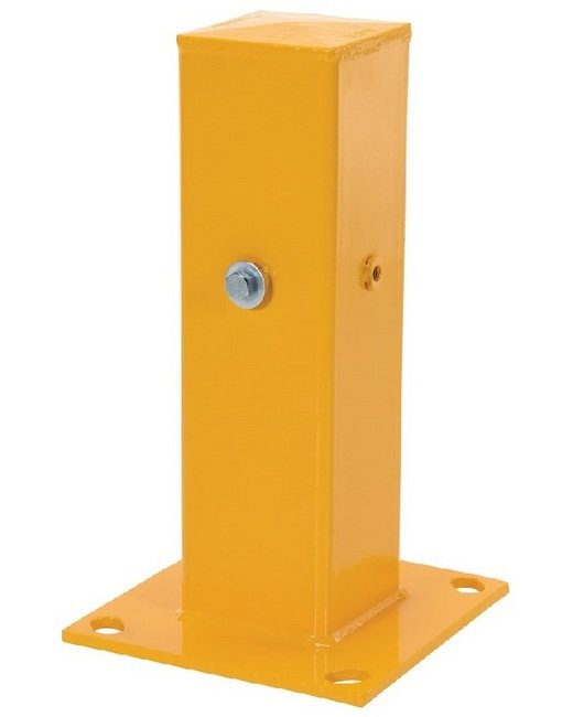 18" Rigid Guardrail Post for Bolt-On Installation - Image 1