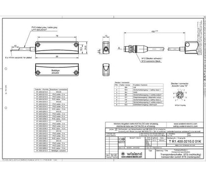 Wieland RFID Transponder Switch - STS 0213 - Image 2