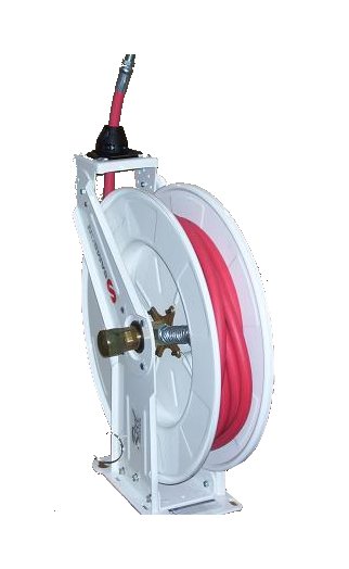 1400 Series 40ft x 3/8in NPTM Low Pressure Full Metal Hose Reel - Image 1