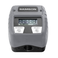 13 GPM PVC Digital In-Line Meter - Industrial Grade