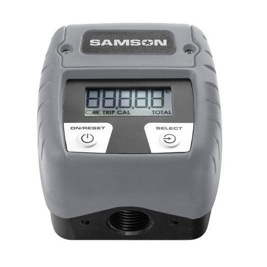 13 GPM PVC Digital In-Line Meter - Industrial Grade - Image 1