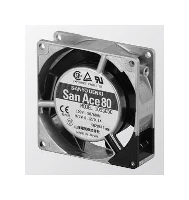 San Ace 80 Series AC Fan - 80Ã80Ã25 mm, 200V - Image 1