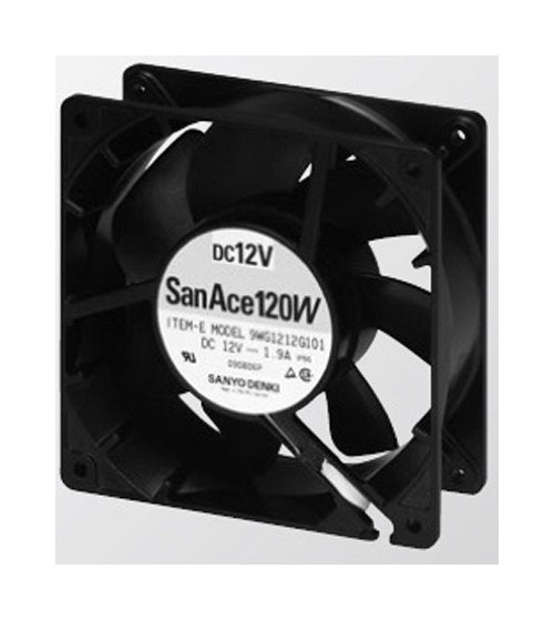 San Ace 120W Series Splash Proof Fan - 120x120x38mm, 24V - Image 1