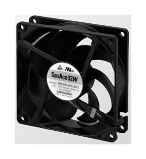 San Ace 92W Series Splash Proof Fan - 92 x 25mm, 12V - Image 1