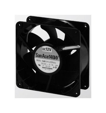 San Ace 140W Series Splash Proof Fan - Industrial Grade Cooling Solution - Image 1